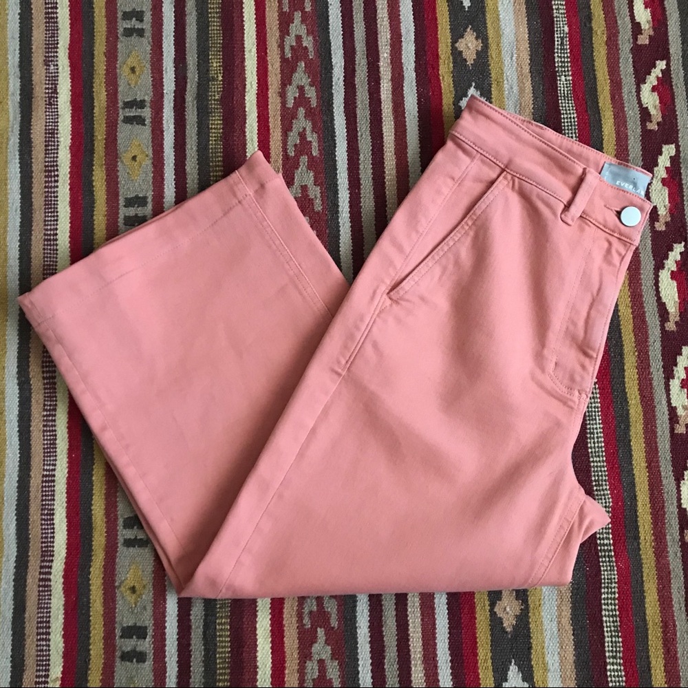 Everlane Wide Leg Crop Pant